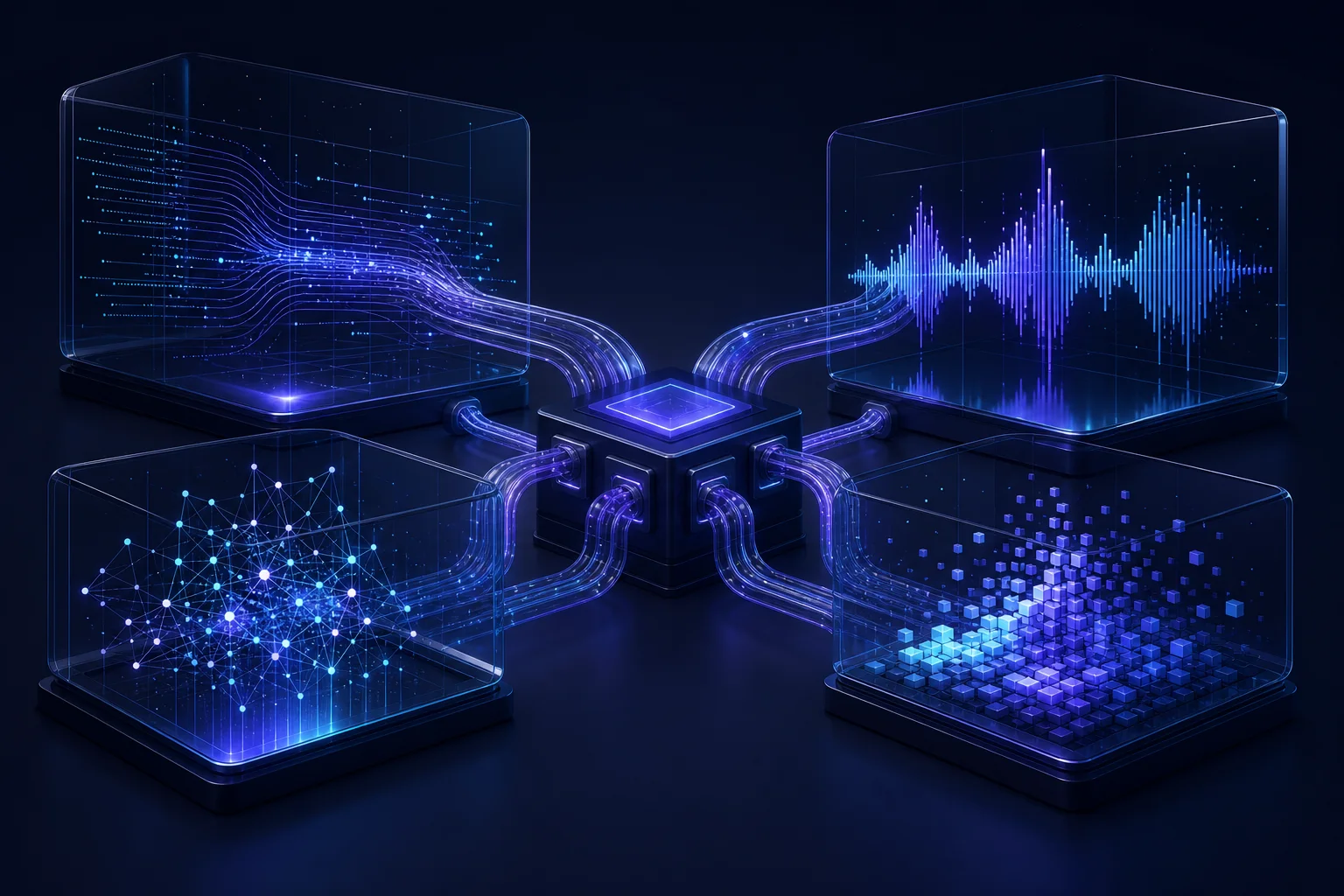 Code, audio, embeddings et génération d’images connectés au gateway Velqa